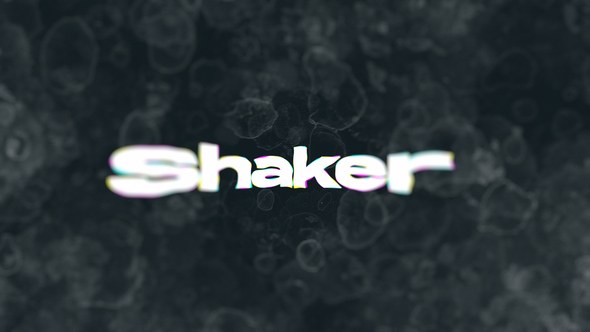 Videohive Shaker Typography Titles template preview