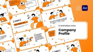 Videohive Animation Intro - Company Profile After Effect Templates Openers template preview