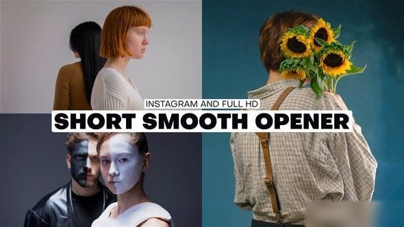 Videohive Short Smooth Intro Openers template preview