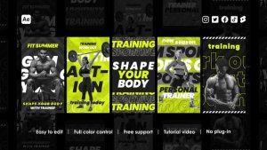 Videohive Sport Instagram Reels 46100798 Product Promo template preview