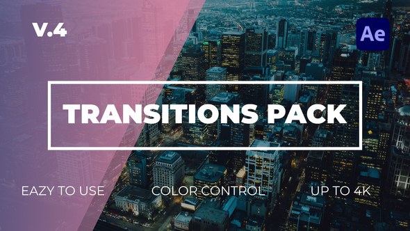Videohive Transitions Pack | After Effect 37234290 Elements template preview