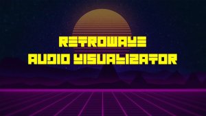 Videohive Retrowave Audio React Openers template preview