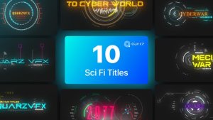 Videohive Sci-Fi Titles Vol. 01 Titles template preview
