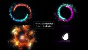 Particular Logo Video Displays template preview