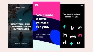 Videohive Insta Stories Elements template preview