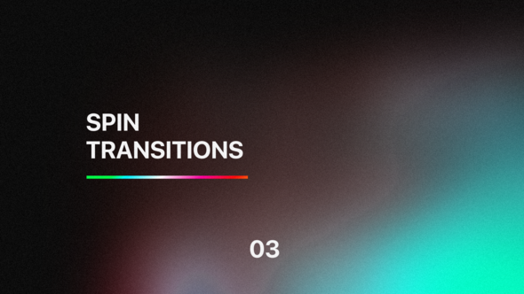 Videohive Spin Transitions for After Effects Vol. 03 Elements template preview
