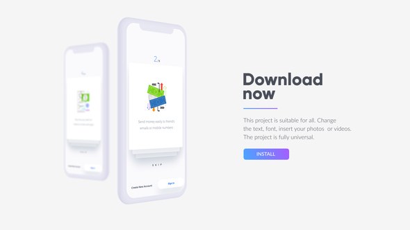 Videohive Mobile App Promo 22432280 Product Promo template preview