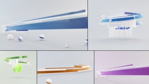 Videohive Clean Abstract Streaks Reveal Logo Stings template preview