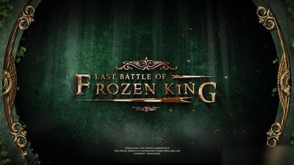 Videohive Frozen King - The Fantasy Trailer Openers template preview