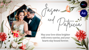 Videohive Floral Wedding Invitation 60316507 Openers template preview
