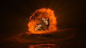 Videohive Fire Orb Logo Stings template preview