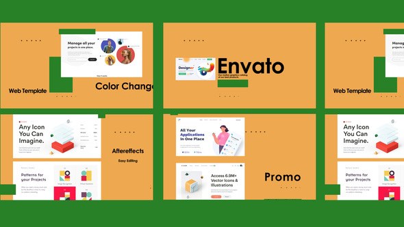 Videohive Website Promo 0.3 Product Promo template preview