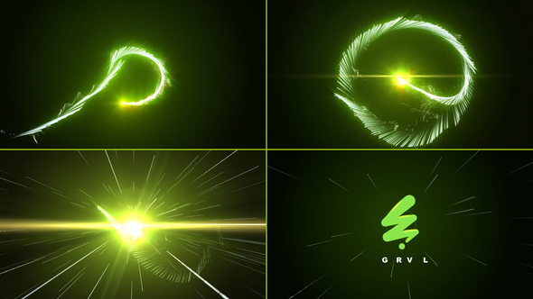 Videohive Dynamic streak Logo Reveal Logo Stings template preview