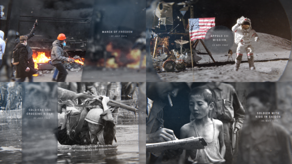 Videohive The History One Openers template preview