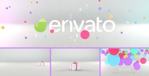 Tricky Christmas Box Video Displays template preview