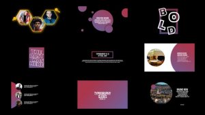 Videohive Typography Titles 43237944 Titles template preview