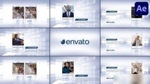 Videohive Company Employees Presentation for After Effects Openers template preview