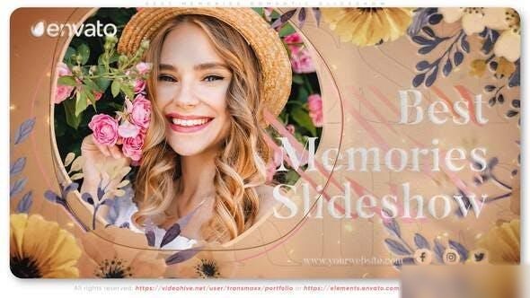 Videohive Best Memories | Romantic Slideshow Openers template preview