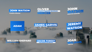 Videohive Corporate Lower Thirds | AE Elements template preview