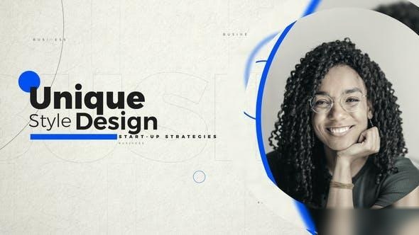 Videohive Business Corporate Woman Openers template preview