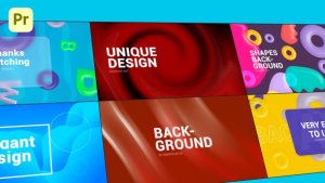 06 Backgrounds Premiere Pro template preview