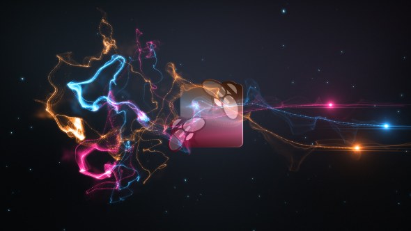 Videohive Colorful Trails Logo Intro Logo Stings template preview