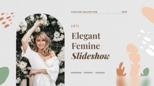 Videohive Elegant Feminine Presentation Openers template preview