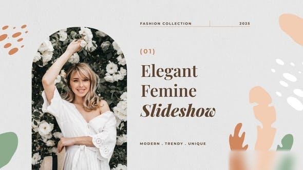 Videohive Elegant Feminine Presentation Openers template preview