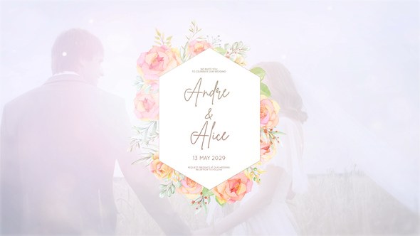 Videohive Wedding titles 58916221 Openers template preview