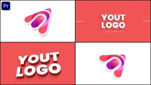 3D Logo Animation V.2 Premiere Pro template preview