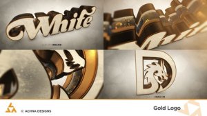 Videohive Gold Logo 59640818 Logo Stings template preview
