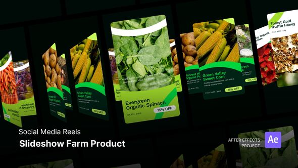 Videohive Reels - Slideshow Farm Product After Project Files Product Promo template preview