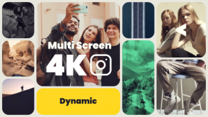 Videohive Bento Multiframe Intro Openers template preview
