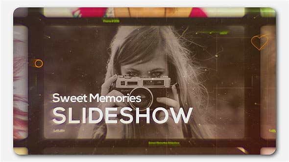 Videohive Sweet Memories Cinematic Slideshow Video Displays template preview