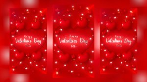 Valentine’s Day I Valentine Instagram Stories Premiere Pro template preview