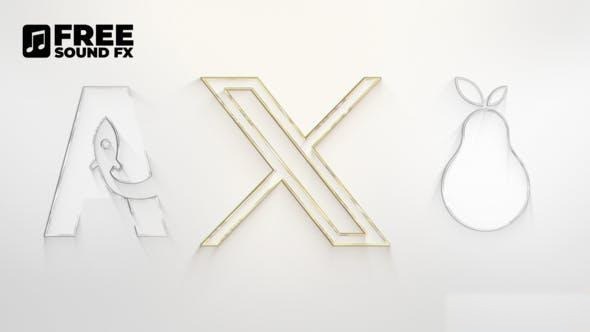 Videohive Clean Minimal Logo Reveal 47367952 Logo Stings template preview