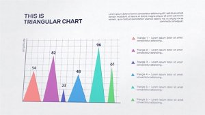 Paper Infographics Creator Video Displays template preview