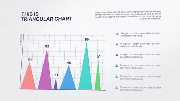 Paper Infographics Creator Video Displays template preview