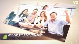 Videohive Golden Corporate Presentation Openers template preview
