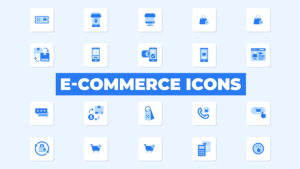 Videohive E-commerce Icon Elements template preview