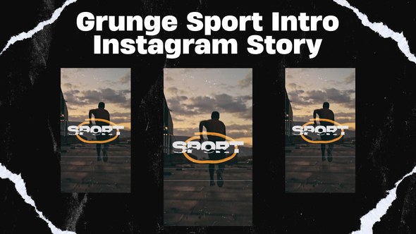 Videohive Sport Intro Stories/Reels Openers template preview