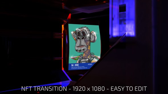 Videohive NFT Transition Broadcast-packages template preview
