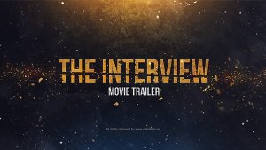 Videohive The Interview. Movie Trailer 21409264 Titles template preview