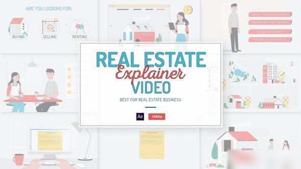 Videohive Video Marketing Explainer - Real Estate Openers template preview