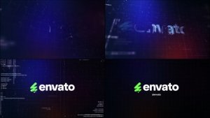 Videohive Digital Coding Sci-Fi Logo Reveal Logo Stings template preview
