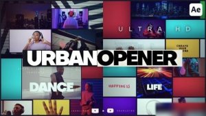 Videohive Urban Opener 45173177 Openers template preview
