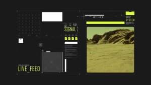 Videohive HUD Typography Preveiw Infographics template preview
