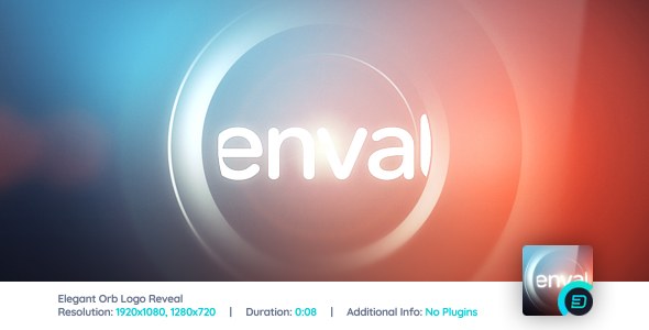 Videohive Elegant Orb Logo Reveal Logo Stings template preview