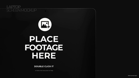 Videohive Laptop Screen Mockup 47124683 Product Promo template preview