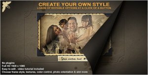 Videohive Family Album Video Displays template preview